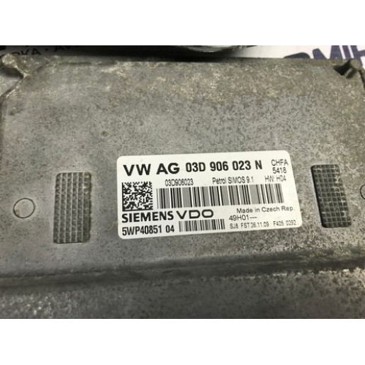Комплект електроніки 1.2HTP CHFA Skoda Fabia 2 2007-2011 03D906023N